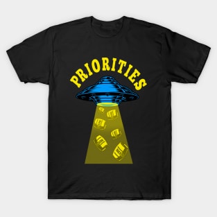 Priorities - Alien Beer T-Shirt